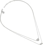 Radley London Ladies Silver Plated Heart & Jumping Dog Necklace RYJ2405S