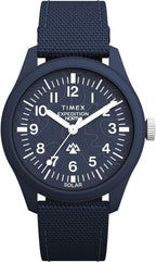 Timex Traprock Mens Watch with Blue Dial and Blue Strap TW2W71200