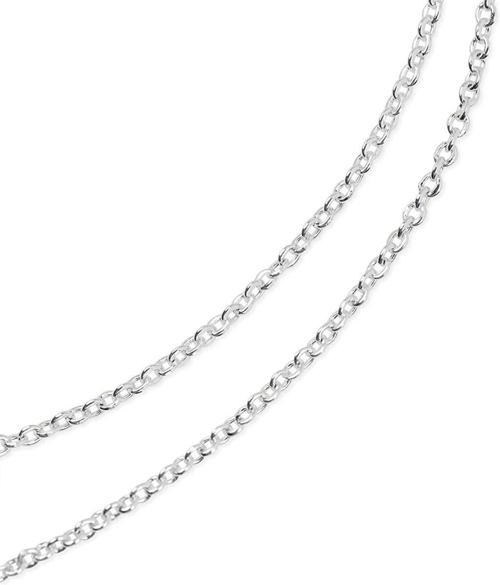 Radley London Ladies Silver Plated Heart & Jumping Dog Necklace RYJ2405S