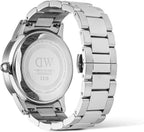 Daniel Wellington Mens Watch with Silver Dial and Silver Strap DW00100819