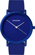 Sekonda Palette Ladies Watch with Blue Dial & Silicone Strap 40552