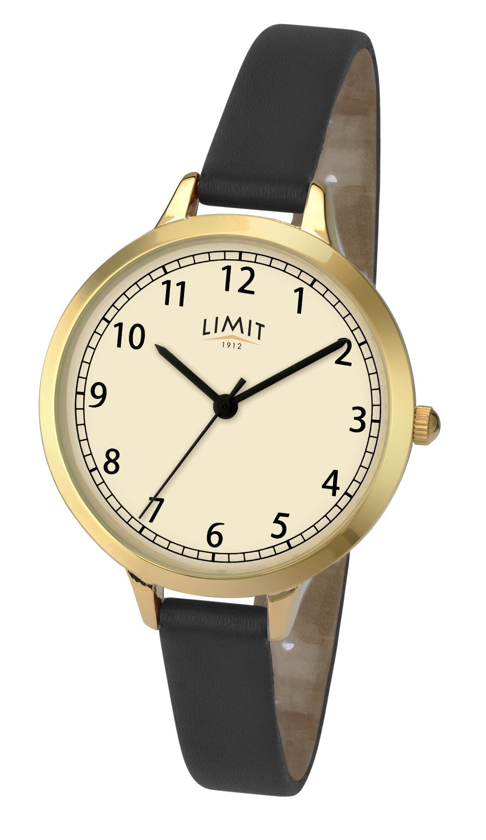 Limit Ladies Classic Black Strap Watch 6229