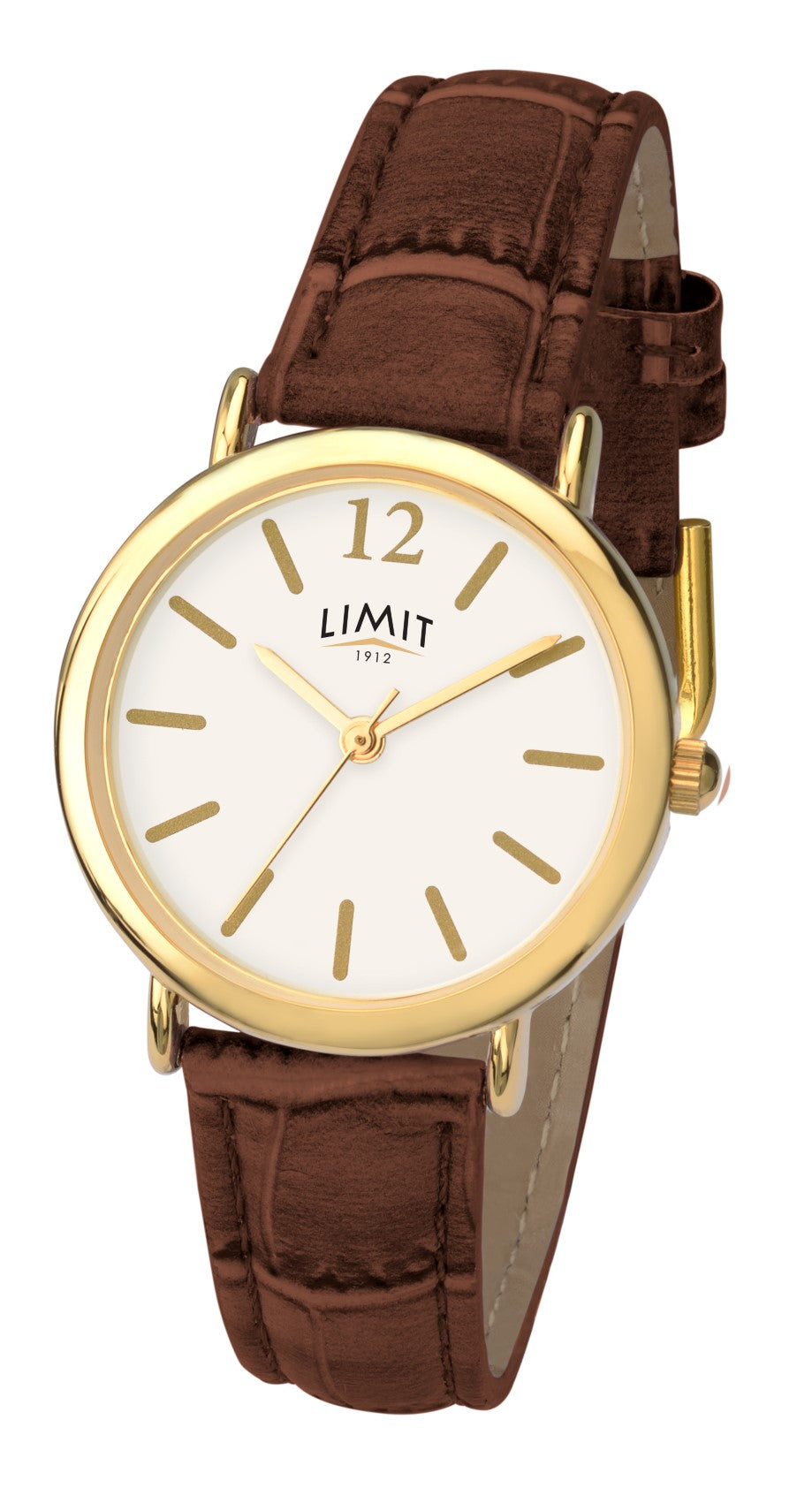 Limit Ladies Classic Brown Strap Watch 6239