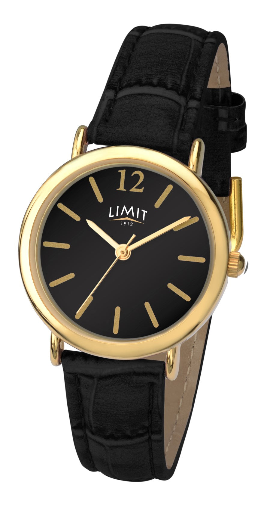 Limit Ladies Classic Black Strap Watch 6240