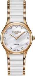 Roamer C-Line II Ladies Two Tone Ceramic Watch 677855 49 29 60