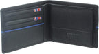 Storm Jersey Mens Black PU Leather Anti-RFID Wallet