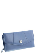 Storm Harmony Ladies Large Mid Blue Leather Purse