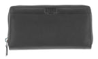 Storm Seabrook Ladies Large Black Leather Purse