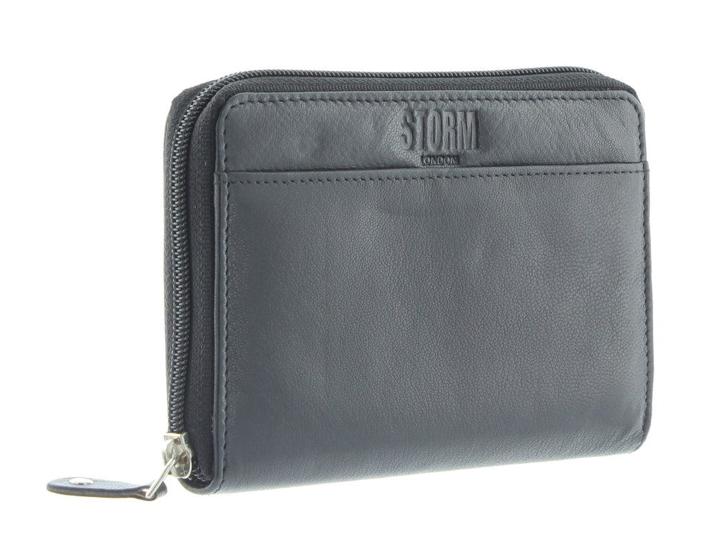 Storm Seabrook Ladies Medium Black Leather Purse