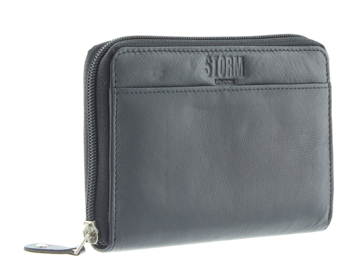 Storm Seabrook Ladies Medium Black Leather Purse