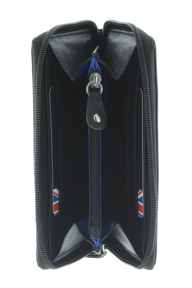 Storm Seabrook Ladies Medium Black Leather Purse