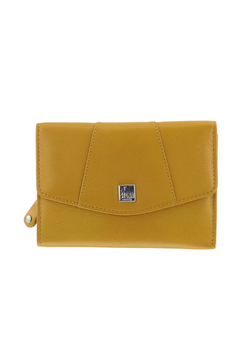 Storm Harmony Ladies Medium Mustard Leather Purse