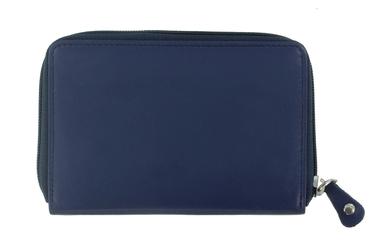 Storm Seabrook Ladies Medium Navy Leather Purse
