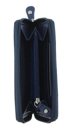 Storm Seabrook Ladies Medium Navy Leather Purse