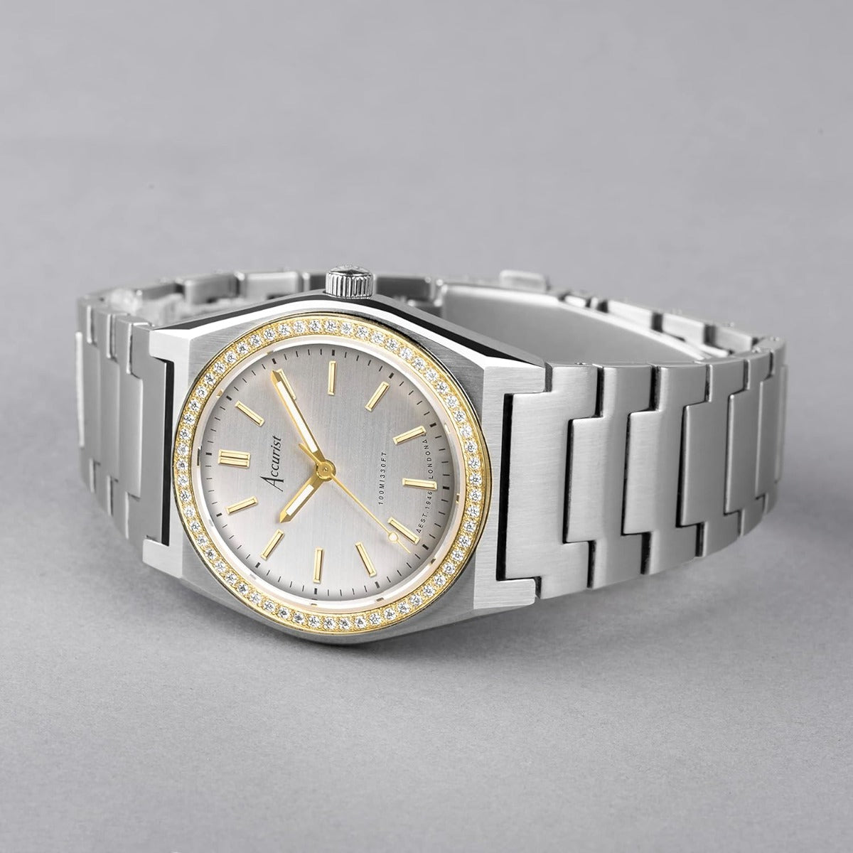 Accurist Origin Ladies Watch with Silver Dial and Silver Bracelet 70016