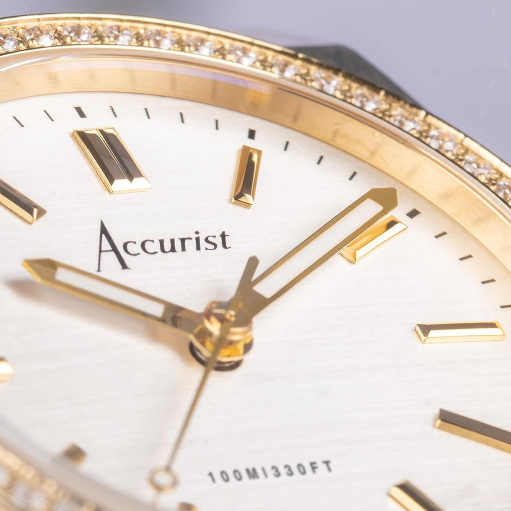 Accurist Origin Ladies Watch with Silver Dial and Silver Bracelet 70016