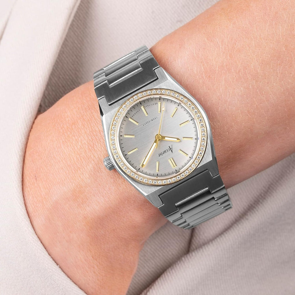 Accurist Origin Ladies Watch with Silver Dial and Silver Bracelet 70016