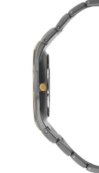 Accurist Mens Titanium Watch with Black Dial 7139
