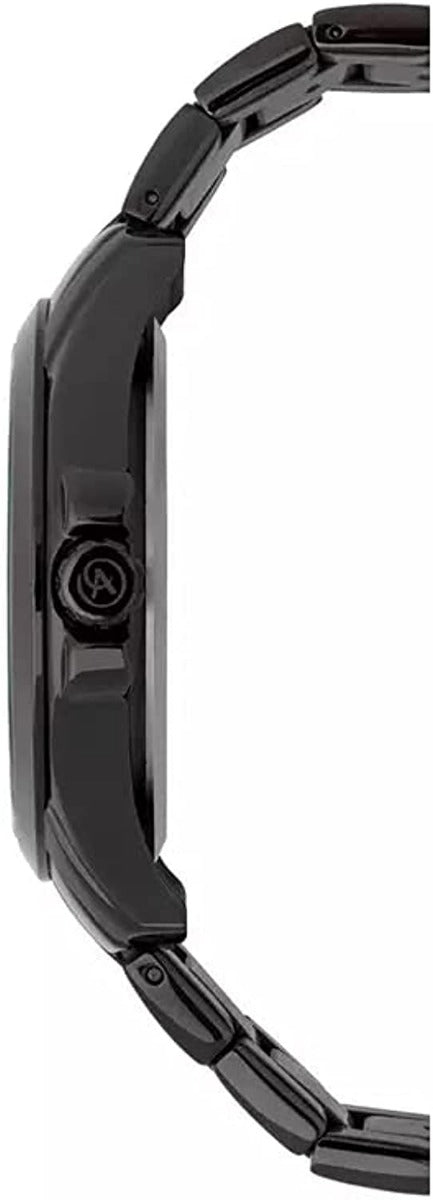 Accurist Men's Watch with Blue Dial and Black Bracelet 7156