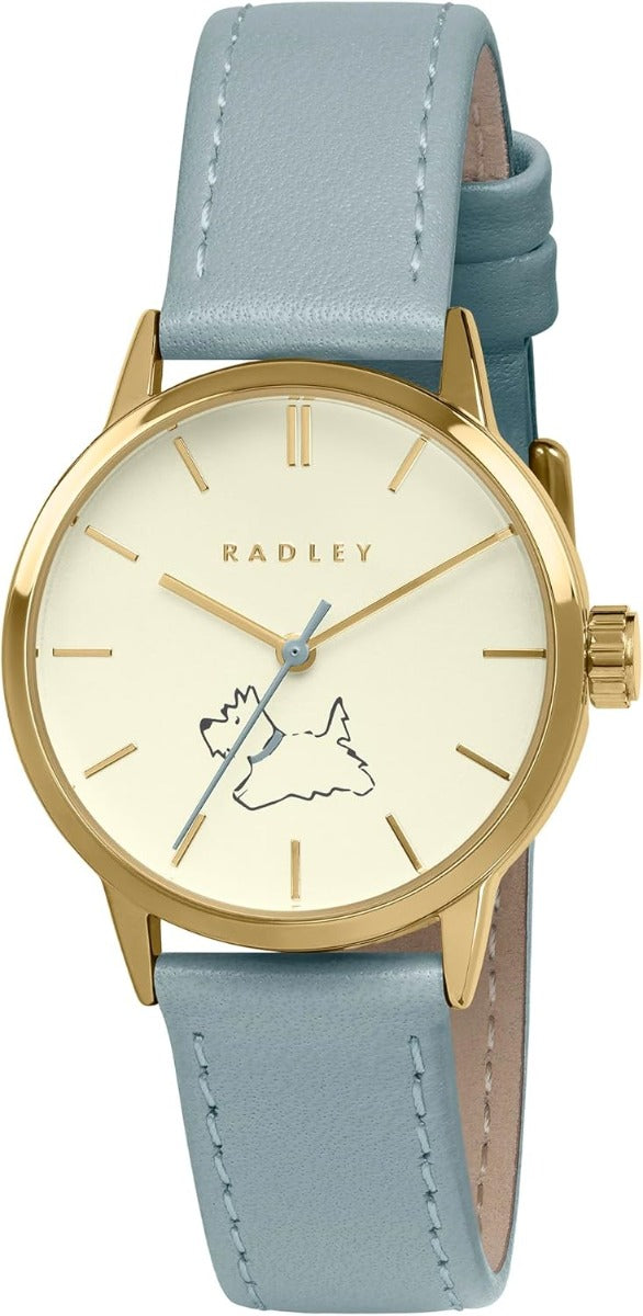 RADLEY Ladies Watch with Champagne Dial and Blue Leather Strap RY22004A