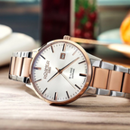 Roamer Mens Watch with Silver Dial and Two Tone Stainless Steel Strap 718833 47 15 70