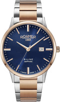 Roamer Mens Watch with Blue Dial and Two Tone Stainless Steel Strap 718833 47 45 70