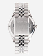 Lorus Mens Automatic Watch with Black Dial and Stainless Steel Bracelet RL471AX9