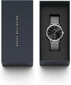 Daniel Wellington Mens Watch with Silver Milanese Strap DW00100711