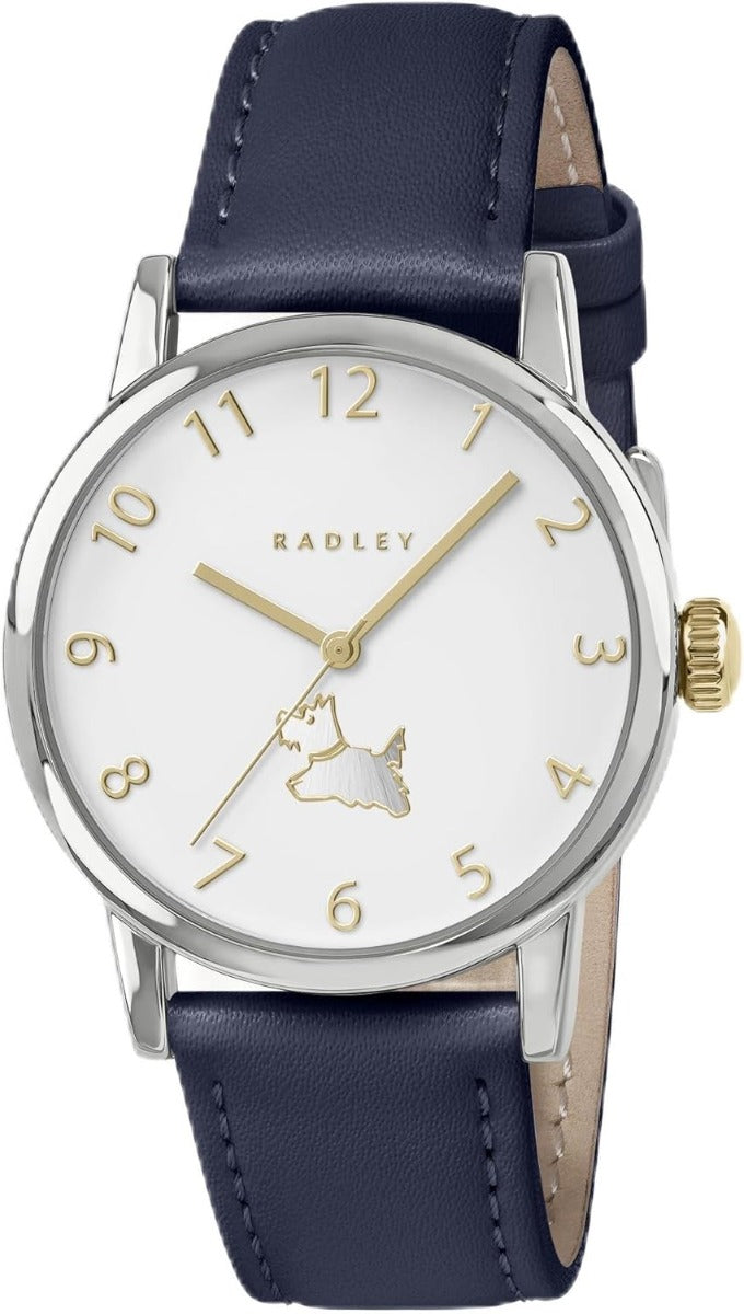 RADLEY Ladies Watch with White Dial and Blue Leather Strap RY21992A