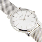Accurist Mens Classic Watch with Silver Dial and Milanese Strap 7209