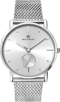 Accurist Men's Watch with Silver Dial and Milanese Strap 7215