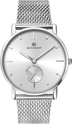 Accurist Men's Watch with Silver Dial and Milanese Strap 7215