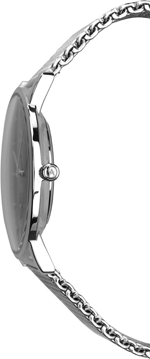 Accurist Men's Watch with Silver Dial and Milanese Strap 7215
