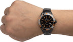 Accurist Mens Watch With Black Dial and Black Strap 7224