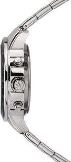 Accurist Mens Analogue and Digital Watch with Silver Bracelet 7283