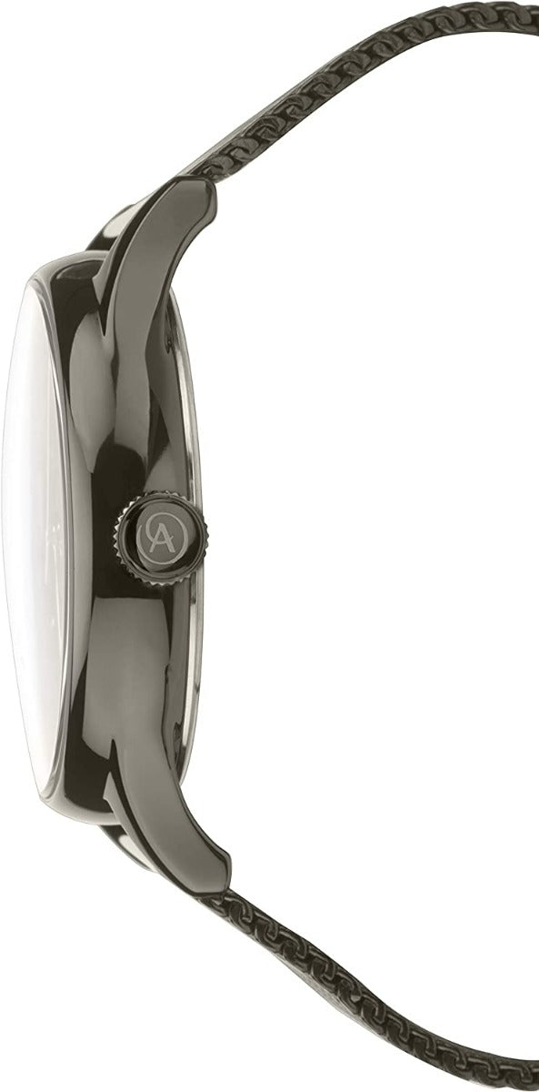 Accurist Mens Watch with Blue Dial and Grey Milanese Strap 7285