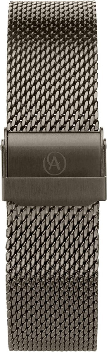 Accurist Mens Watch with Blue Dial and Grey Milanese Strap 7285
