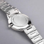 Accurist Mens Classic Watch with Black Dial and Silver Bracelet 73002