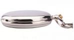 Accurist Mens Silver Pocket Watch and Chain 7311