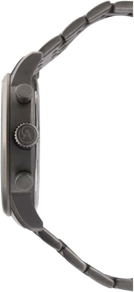 Accurist Mens Watch with Grey Dial and Grey Bracelet 7312