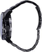 Accurist Mens Analogue and Digital Watch with Black Bracelet 7346