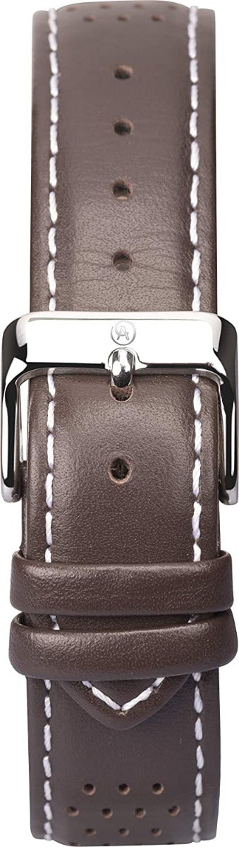Accurist Men's Chronograph Watch with Brown Leather Strap 7367