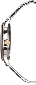 Accurist Mens Watch with Blue Dial and Two Tone Bracelet 7368