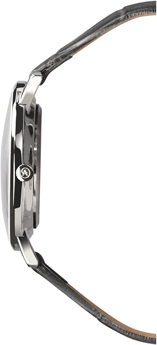 Accurist Men's Classic Watch with Black Leather Strap 7369