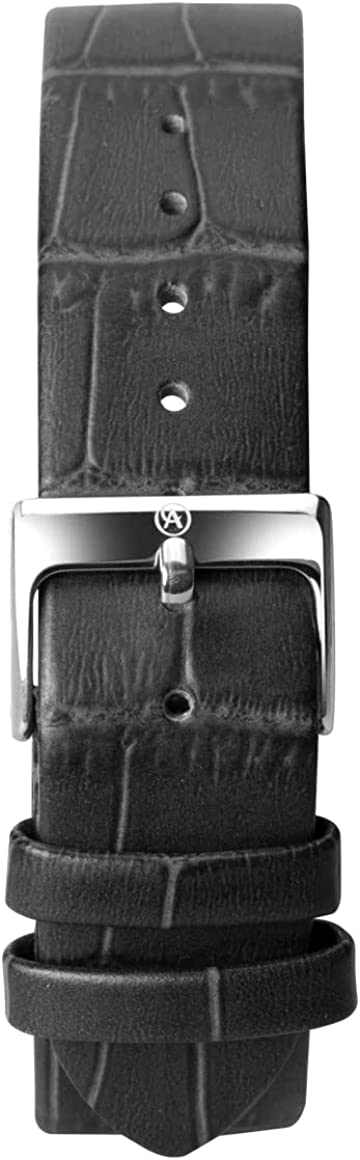 Accurist Men's Classic Watch with Black Leather Strap 7369
