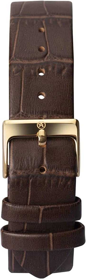 Accurist Men's Classic Watch with Brown Leather Strap 7370
