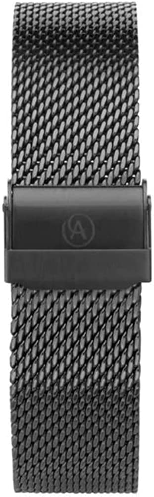 Accurist Men's Classic Watch with Black Milanese Strap 7374