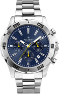 Accurist Gents Chronograph Watch Gyda Deial Glas 7395
