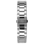 Accurist Mens Watch with Red Dial and Silver Bracelet 7405