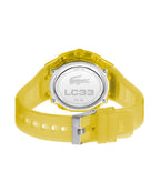 Lacoste LC33 Mens Watch with Yellow Dial and Yellow Strap 2011430